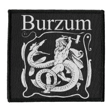 Burzum Serpent Band Logo Sew on Patch
