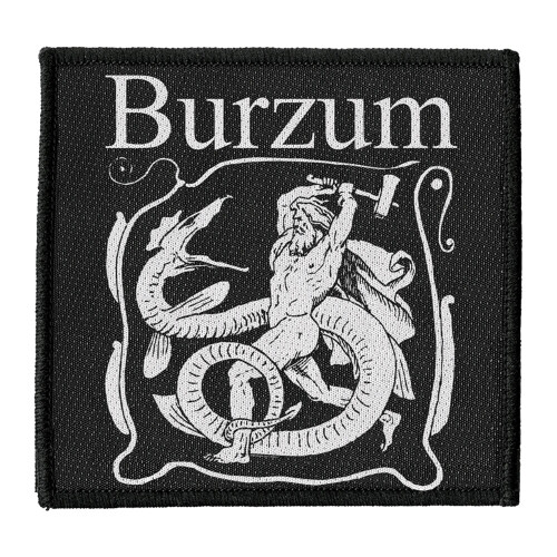 Burzum Serpent Band Logo Sew on Patch