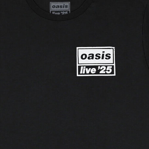 Oasis Oasis Live 25 Distressed Lockup Pocket T Shirt 2