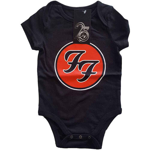 Foo Fighters FF Band Logo Baby Grow