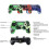 Hama 7in1 Set Schutzhülle Skin Soccer für PS4 Controller 4