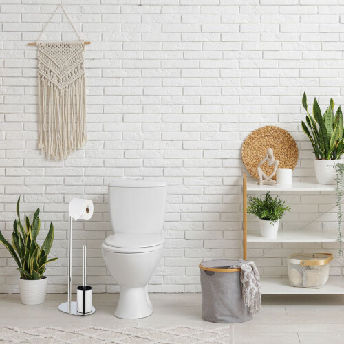 Toilettengarnitur aus Metall