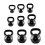 6 kg Cast Iron Kettlebell - Black 4