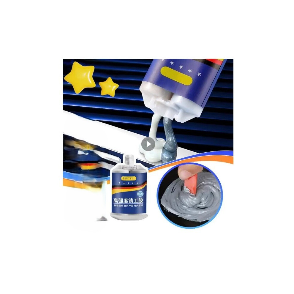 Welding Glue Metal Repair Paste Ab Caster Glue Defect Repair Heat Resistant- 50Ml 389748094886