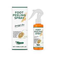 Eelhoe Foot Exfoliating Care Spray Green Tea Citrus Flavor Calluses Heel Elbow Knee Exfoliating