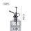 180ml Plant Mister Spray Bottle Fine Mist Atomiser - Blue 2