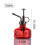180ml Plant Mister Spray Bottle Fine Mist Atomiser - Orange 7