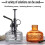 180ml Plant Mister Spray Bottle Fine Mist Atomiser - Orange 1