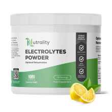 Nutrality Electrolytes Food Supplement Powder 350g Lemon Flavour