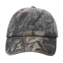 Camouflage Baseball Cap Adjustable Dad Hat for Adult-leaves 5