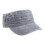 Adjustable Baseball Cap Distressed Color Wash Cotton-Gray 1