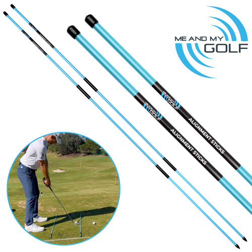 Me And My Golf Allignment Sticks 1