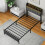 Levede Single LED USB Charging Storage Bed Frame 5