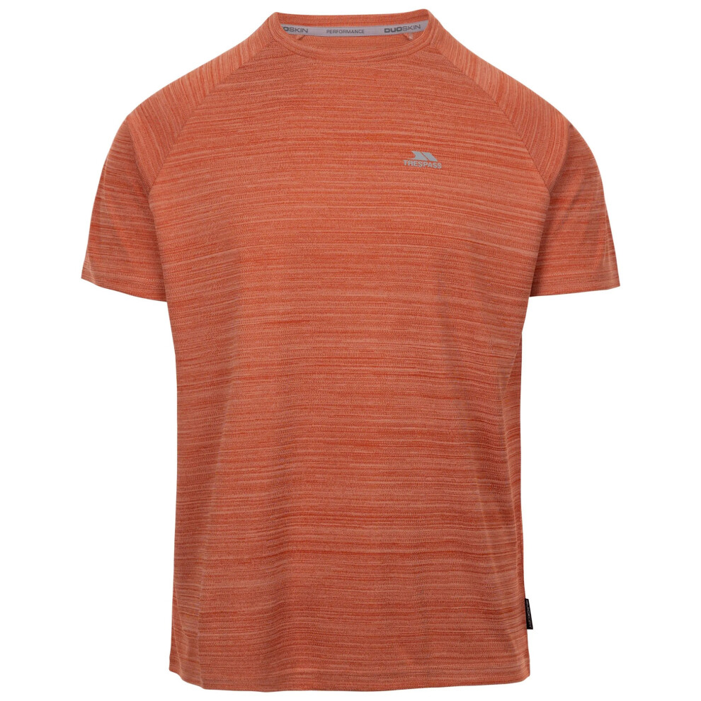 Trespass (S, Salsa Marl) Mens Leecana Tp75 T-Shirt Multicoloured