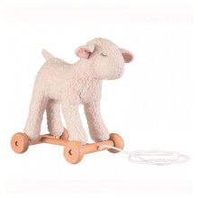 Puiset vetolelut - Egmont Toys - Mary - 25x15x26 cm - Valkoinen ja beige - 12 kuukautta