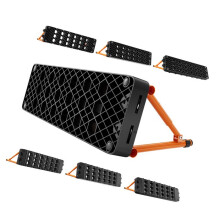 Placa de Rebate para Futebol-Duoku-99x24,5 cm-Parede de Rebate Portátil com Superfícies Reversíveis-Cor Preta