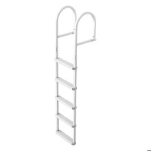 Abnehmbare Pontonleiter mit 5 Stufen - Duoku - Aus Aluminiumlegierung - Tragfähigkeit von 227 kg