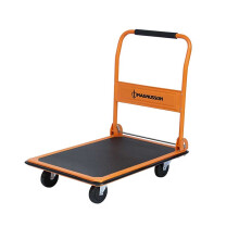 Magnusson Platform Trolley Truck Steel Heavy Duty 300Kg Soft Grip Cart Folding