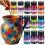 Glass & Ceramic Paint Set, 12 Colors, Oven-Safe 1