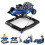4-in-1 Baby Walker with Adjustable Height and Music 1