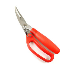 15cm Kitchen Scissors Meat Chicken Scissors Heavy Duty Kitchen Raptor Meat Shears for General Use Poultry Random Colours