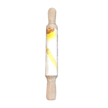 Wood Rolling Pin 20cm Smooth Durable Wooden Roller for Baking Pastry Dough Pizza and Cookies Home Kitchens