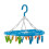 Laundry Peg Hanger Round Clothes Drying Racks 32cm - Random Colour 1