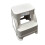 Plastic 2-UP Step Stool Toddlers Stool Slip Resistant 42x 44x(h)44cm - Random Colour 2