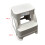 Plastic 2-UP Step Stool Toddlers Stool Slip Resistant 42x 44x(h)44cm - Random Colour 5