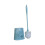 44 cm Plastic Bathroom Toilet Brush with Stand - Random Colour 1