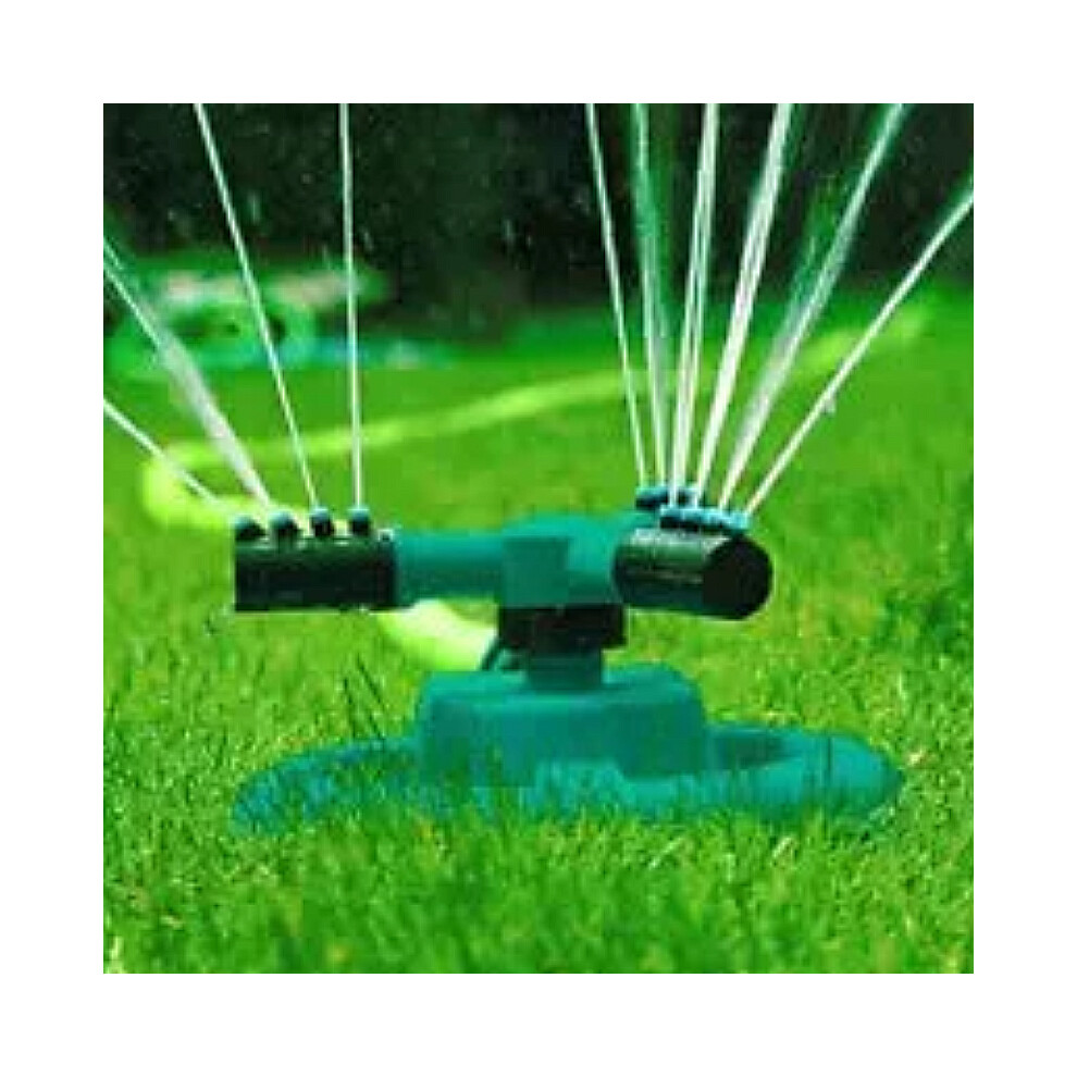 Garden Sprinkler 360 degree Rotating Sprinklers with 3 Nozzles for Yard