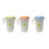 2400ml Transparent Plastic Water Juice Jug with Cups - Random Colour 1