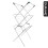 Durane Mistral Clothes Airer 3 Tier 1