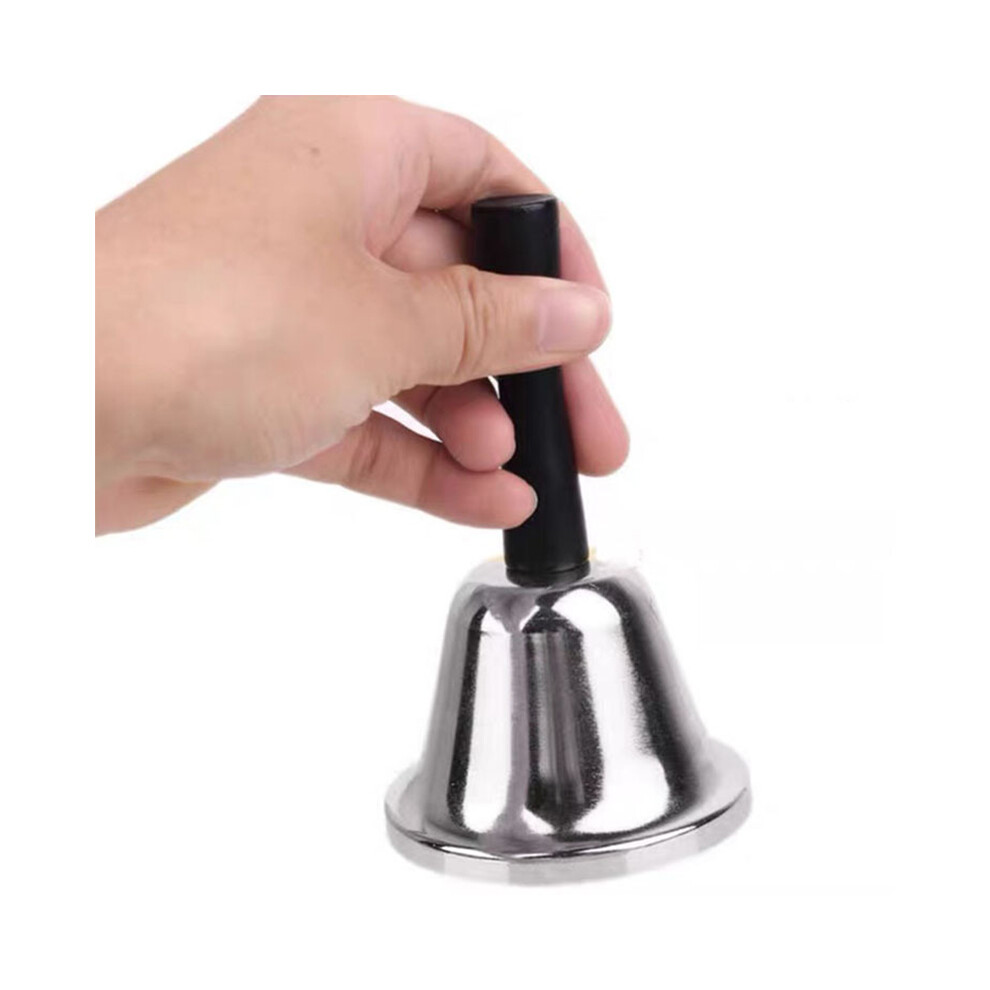 Butler Bell Reception Call Metal Hand Bell Small Attention School Bell Metal Loud Call For Service Counter Reception Tea Dinner 5051225914219