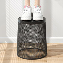 20 x 26cm Mesh Waste Paper Bin Bedroom Bin Metal Small Bin Rubbish Bin Waste Bin Recycling Bin for Bedrooms Random Colours