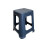 Plastic Rattan Stool Large Modern Minimalist Backless Stools 28 x 28 x 46cm Random Colours 1
