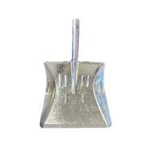 9 Inch Hand Coal Shovel Silver Metal Shovel Outdoor Garden Shovel for BBQ Fireside Leaves Snow Ash Dust