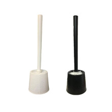 Plastic Bathroom Toilet Brush with Stand Honeycomb Design 39 cm - Ramdon Colours