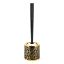 Toilet Brush with Round Stand Strong Dense Bristles 40cm Plastic Bathroom Toilet Brush Random Colours 136g