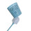 44 cm Plastic Bathroom Toilet Brush with Stand - Random Colour 2