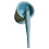 44 cm Plastic Bathroom Toilet Brush with Stand - Random Colour 3