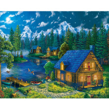 Diamond Painting Photo Custom Private Personal Custom Wedding Parents Gift - Spring Forest