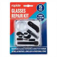 Glasses Repair Kit 15 Piece Set Eyeglass Repair Tool Set for Glasses Sunglasses
