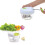 Manual Food Chopper Speedy Chopper Just Pull Trigger for Perfect Salad BBQ 2