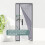 Side Opening Magnetic Screen, Removable Insect Fly Mesh for Door - Grey, 100x210cm 3