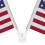 Flagpole Wall Bracket Base for Banner Rack Telescopic Flag Pole & Flag Pole Holder 1