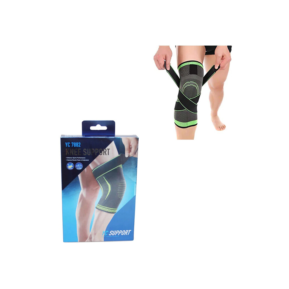 Fabric Compression Knee Brace Sport Knee Support Knee Sleevesfor Gym Fitness 1 Pack Light 5051225915285