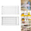 Adjustable Extendable Rack Closet Cupboard Divider Rack Storage Organizer Shelf Easy to install 1