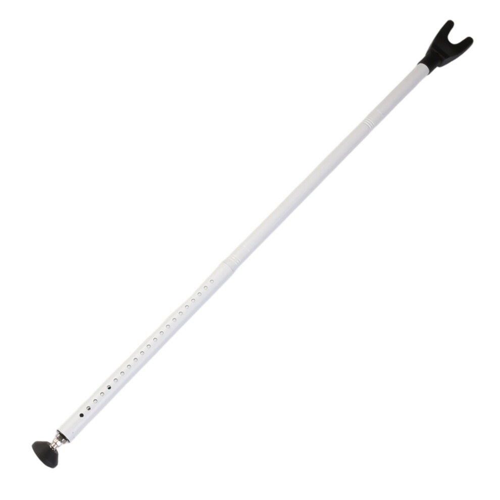 Adjustable Door Handle Home Security Bar Rod Brace Jammer Safety Lock Stopper 5051225911461