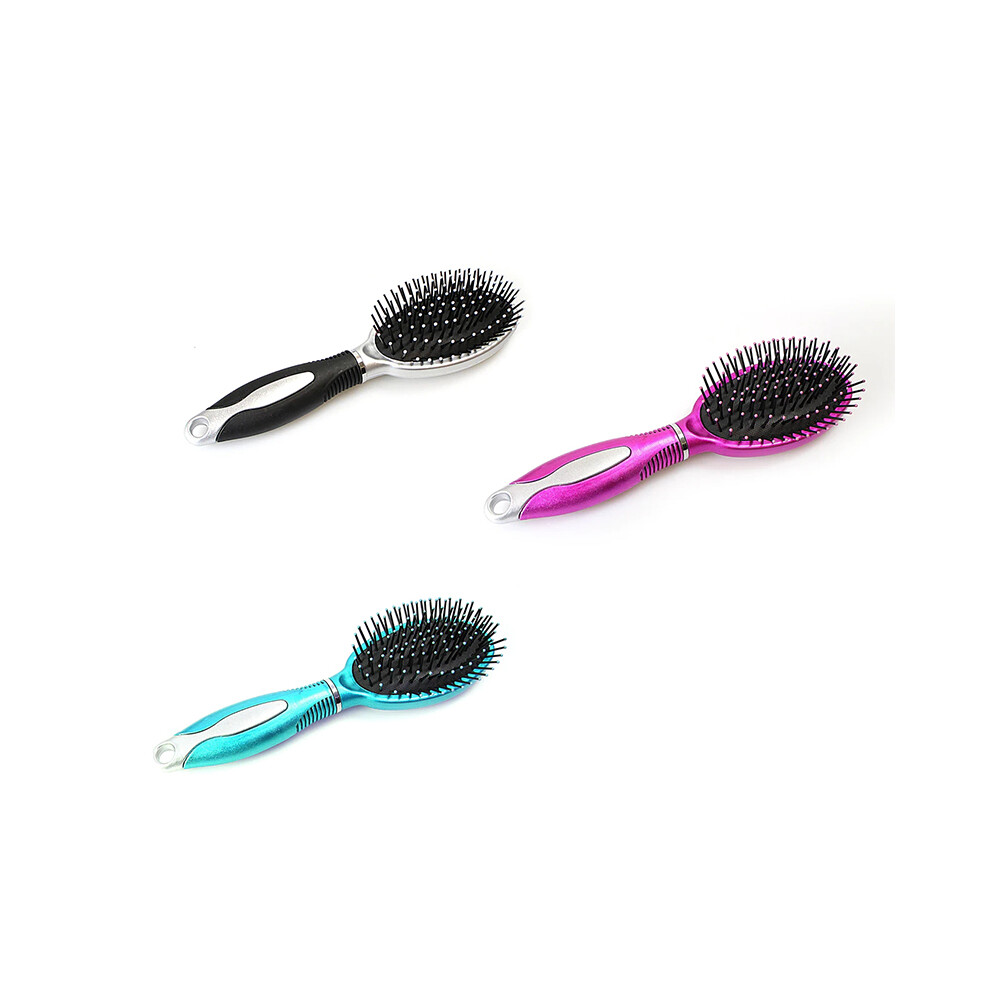 Professional Salon Detangling Hair Brush Soft Head Hairstyle Tools - Random Colour